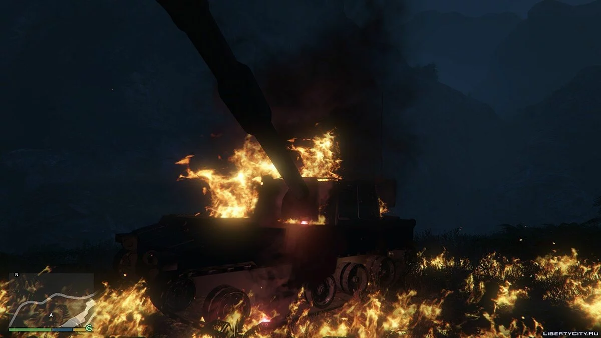 M109 (SAU) Paladin + Machine Gun 0.01 / GTA 5