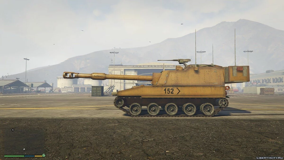 M109 (SAU) Paladin + Machine Gun 0.01 / GTA 5