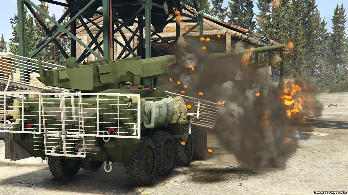 M1128 Stryker Mobile Gun System [Add-On] / GTA 5