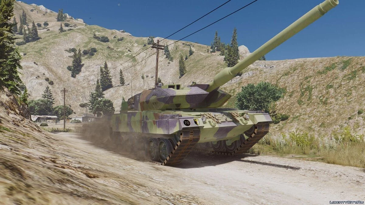 Leopard 2A6 German MBT [Add-On] / GTA 5
