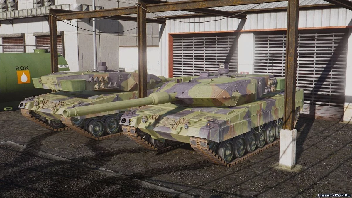 Leopard 2A6 German MBT [Add-On] / GTA 5