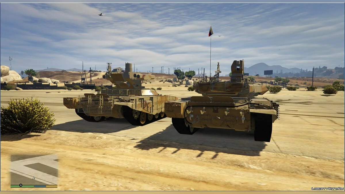 T-90MS and BMPT-72