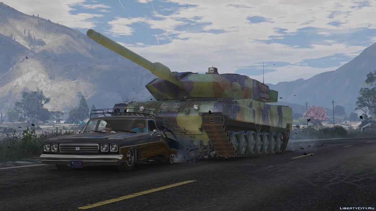 Leopard 2A6 German MBT [Add-On] 1.1 / GTA 5