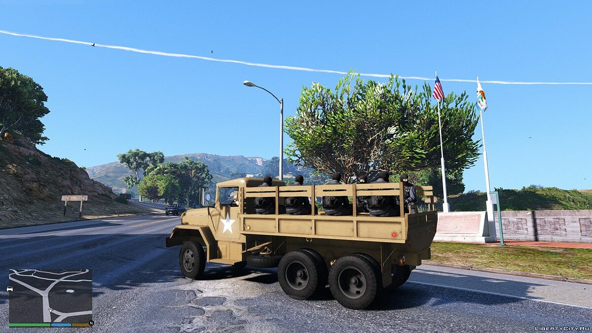 Скачать M35A2 6x6 2 1/2 Ton Truck [Replace] 1.0 для GTA 5