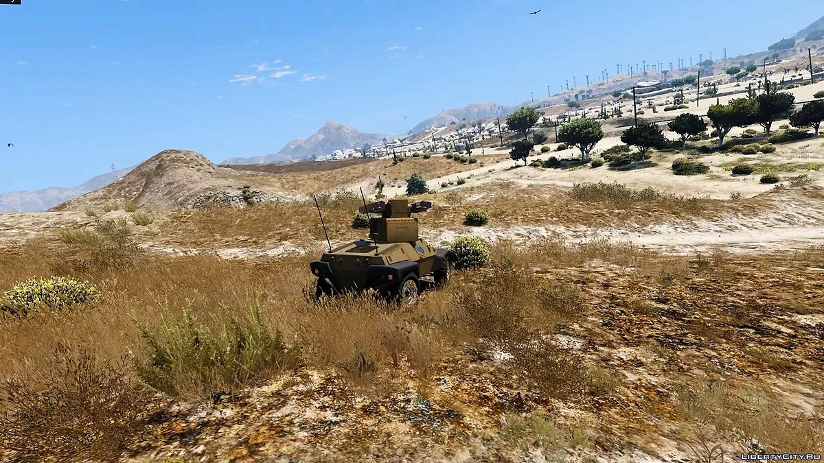 Panhard Crab Armored Recon [Add-On] 1.0 / GTA 5