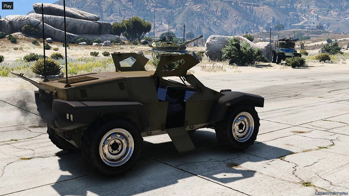 Скачать Panhard Crab Armored Recon [Add-On] 1.0 для GTA 5