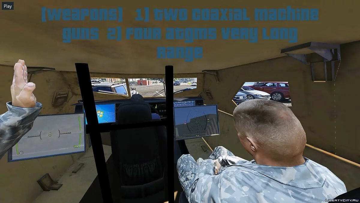 Panhard Crab Armored Recon [Add-On] 1.0 / GTA 5