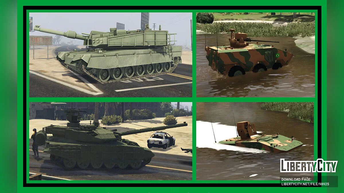 Armored Vehicles [Add-On] Pack 6.5 / GTA 5
