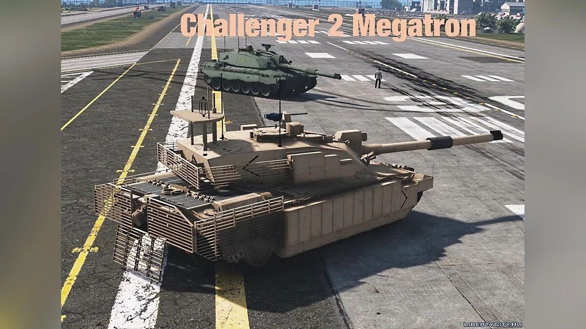 Challenger 2 Megatron [Add-On | HQ] 1.1 / GTA 5