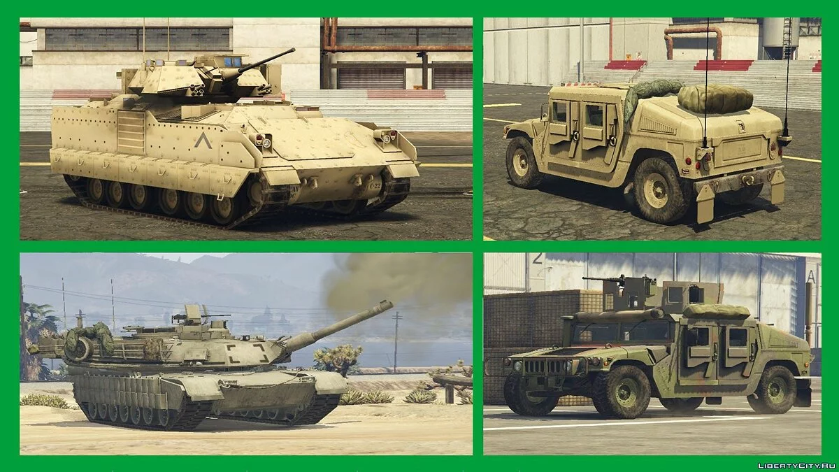War Pack: Armored Vehicles (Add-On) 6.5 / GTA 5