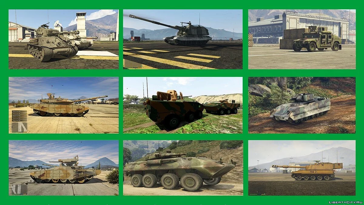 War Pack: Armored Vehicles (Add-On) 6.5 / GTA 5