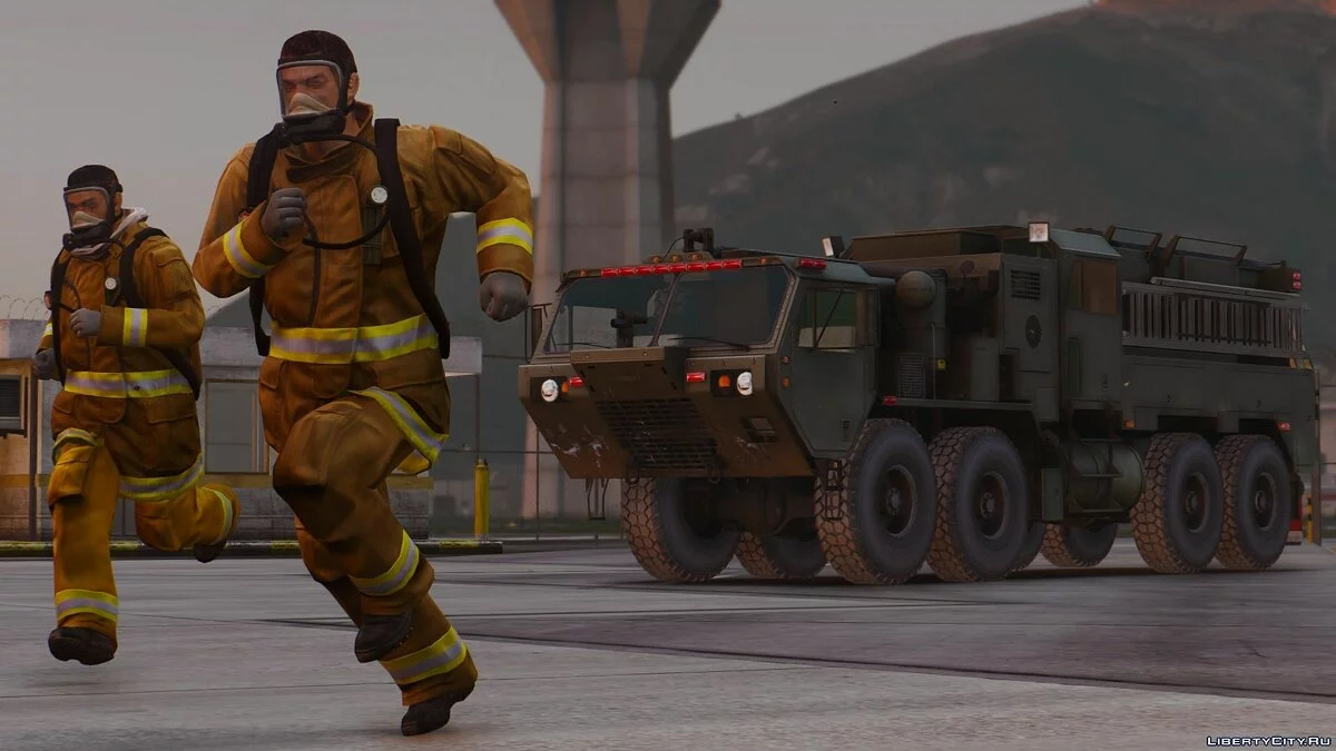 M1142 Tactical Fire Fighting Truck [Add-On] / GTA 5