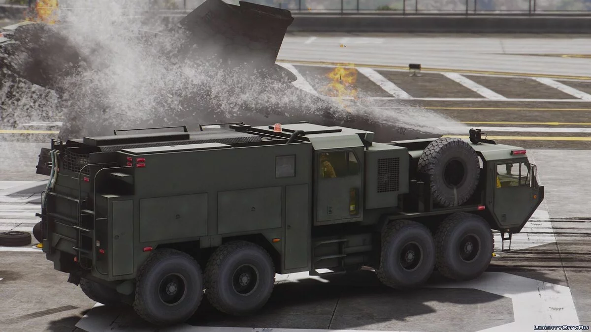 M1142 Tactical Fire Fighting Truck [Add-On] / GTA 5