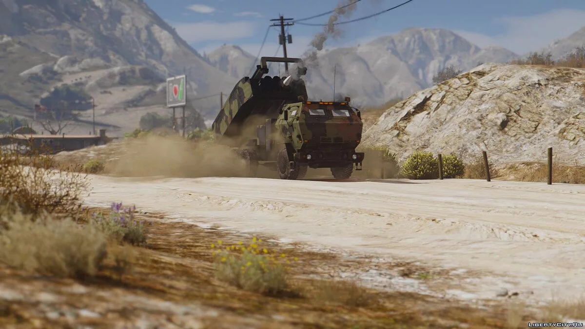 M142 HIMARS Artillery [Custom Weapons | Add-On] / GTA 5