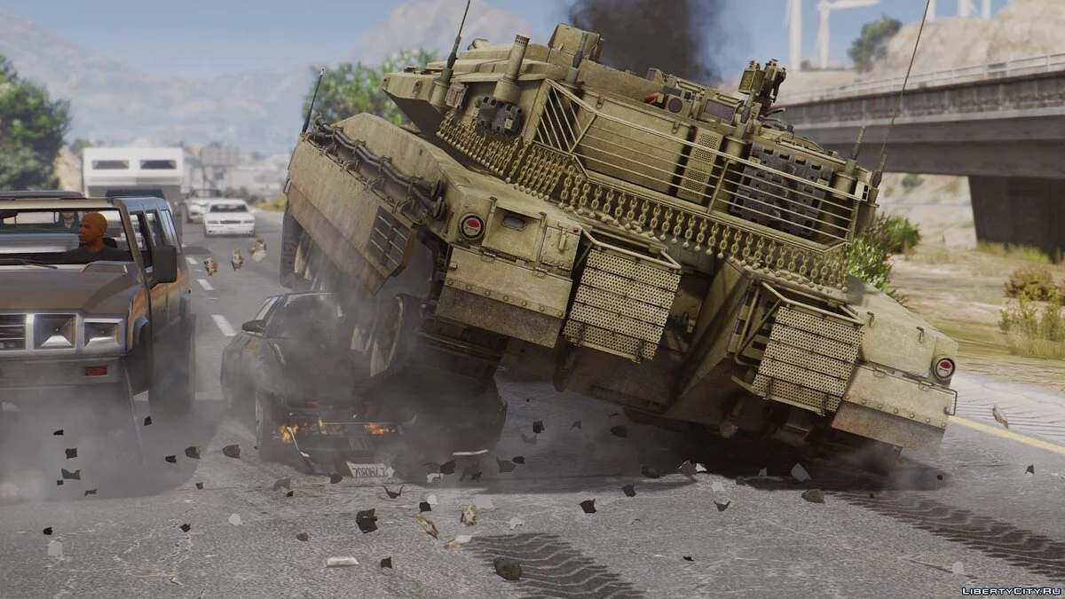 Merkava Mk.IV Israeli MBT [Custom weapons | Add-On] / GTA 5