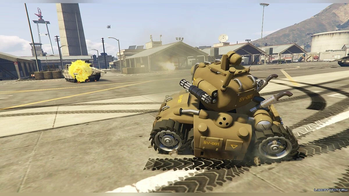 Metal Slug SV-001 [Add-On | Livery] 1.2.1b / GTA 5
