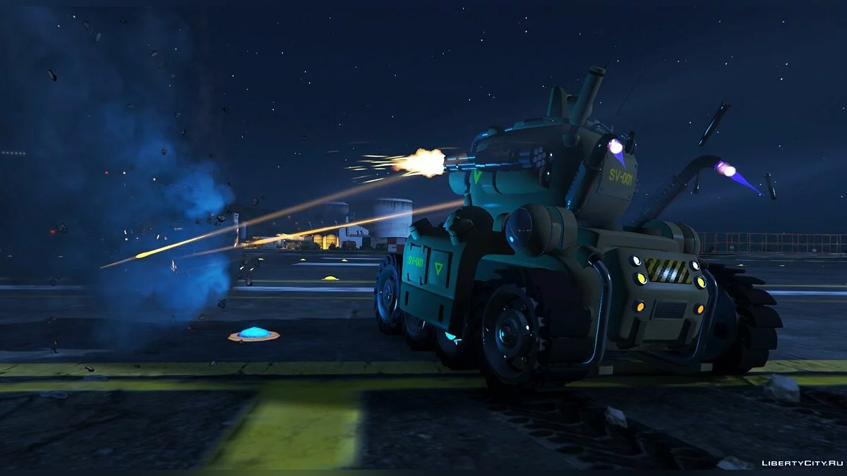 Metal Slug SV-001 [Add-On | Livery] 1.2.1b / GTA 5