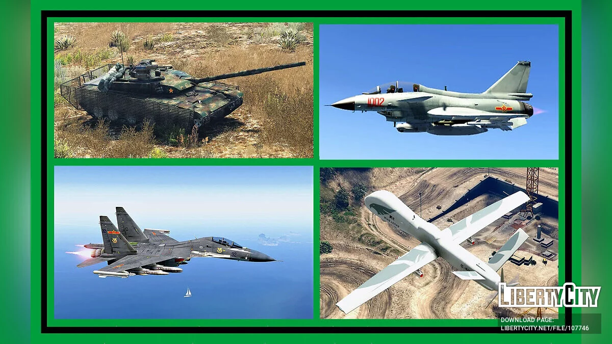 War Pack: China Military Forces [Add-On] 2.0 / GTA 5