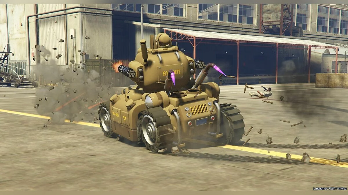 Metal Slug SV-001 [Add-On | Livery] 1.3.1 / GTA 5