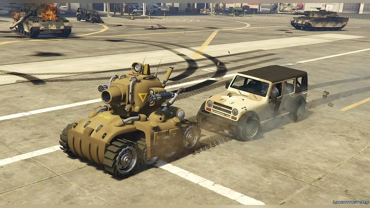 Metal Slug SV-001 [Add-On | Livery] 1.3.1 / GTA 5