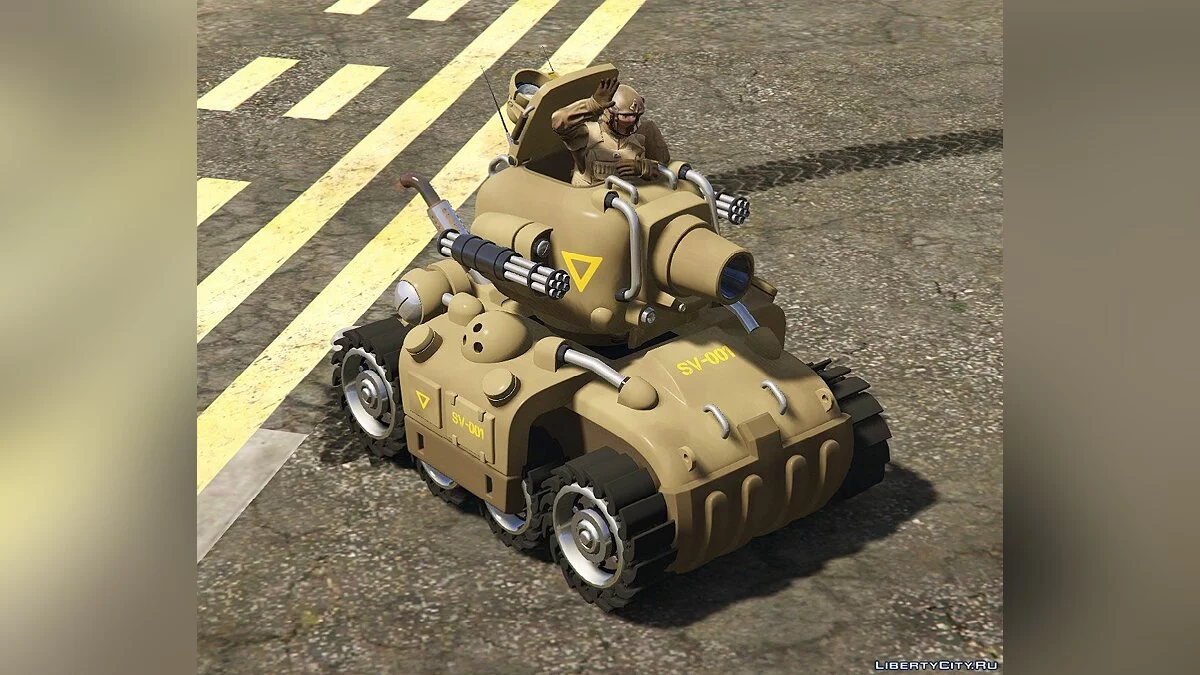 Metal Slug SV-001 [Add-On | Livery] 1.3.1 / GTA 5