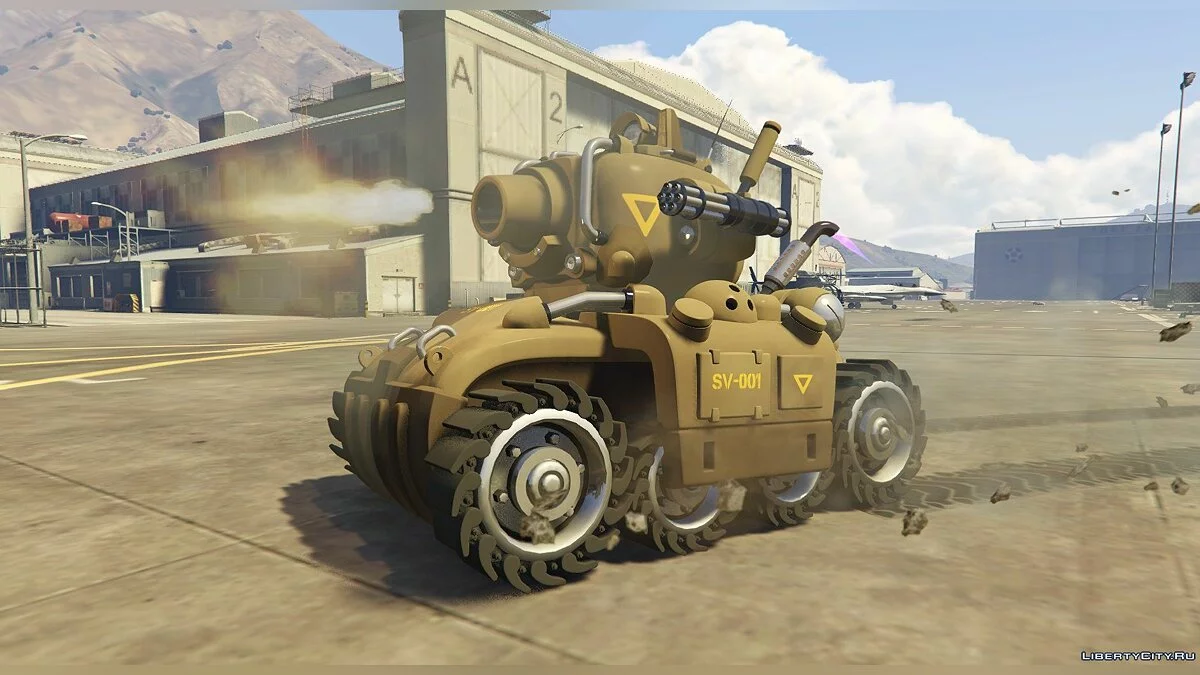 Metal Slug SV-001 [Add-On | Livery] 1.3.1 / GTA 5