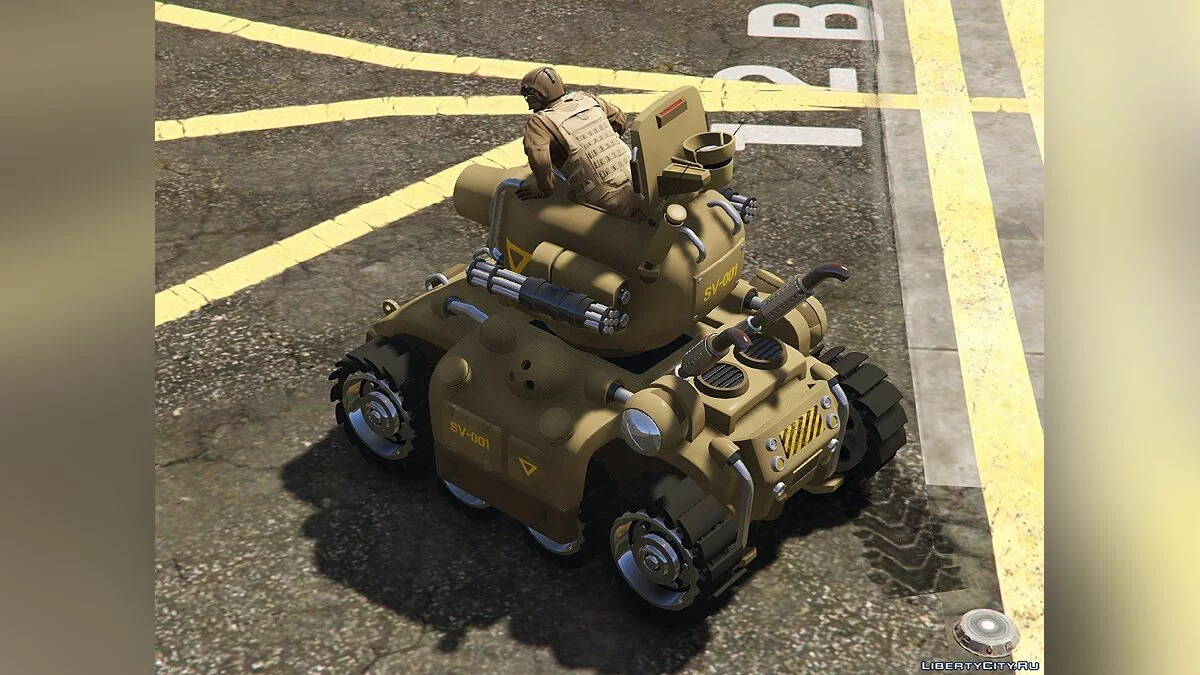 Metal Slug SV-001 [Add-On | Livery] 1.3.1 / GTA 5