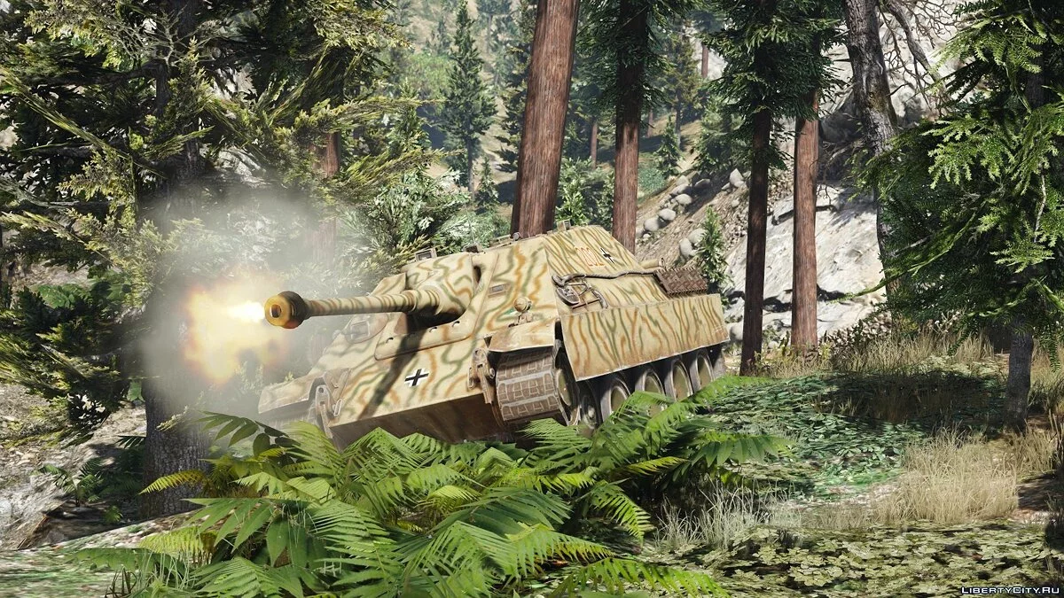 Jagdpanther Tank Destroyer [Add-On] 1.0 / GTA 5