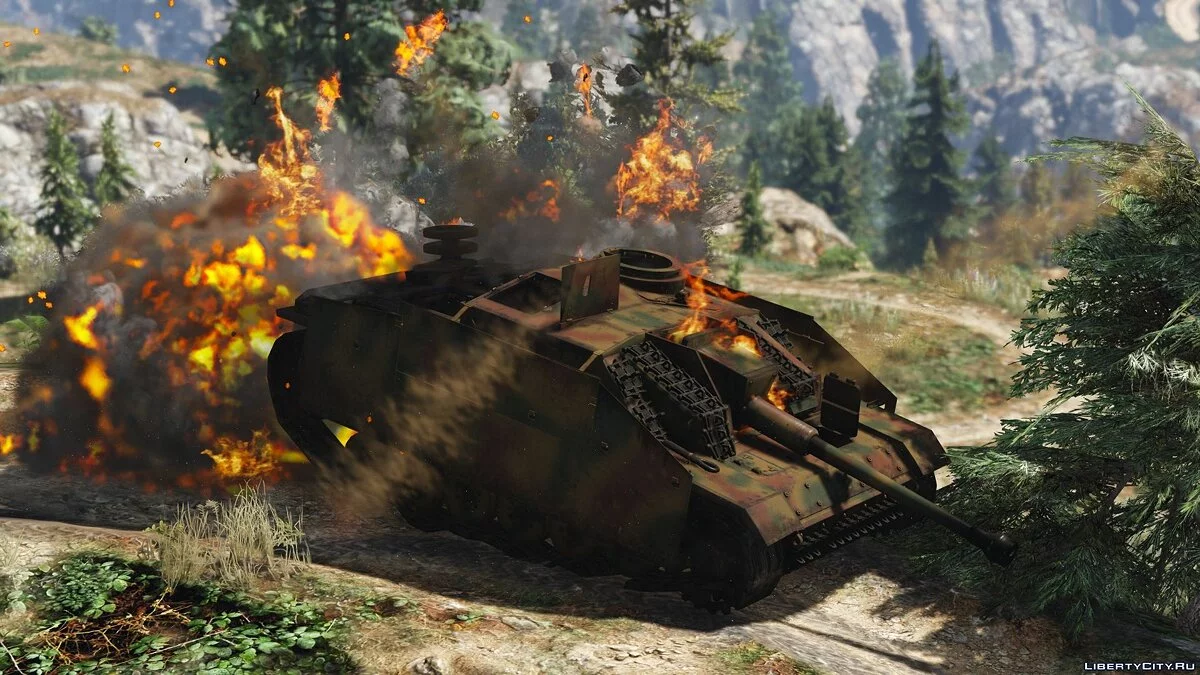Sturmgeschütz III Ausf. G [Add-On | Tuning] 1.0 / GTA 5