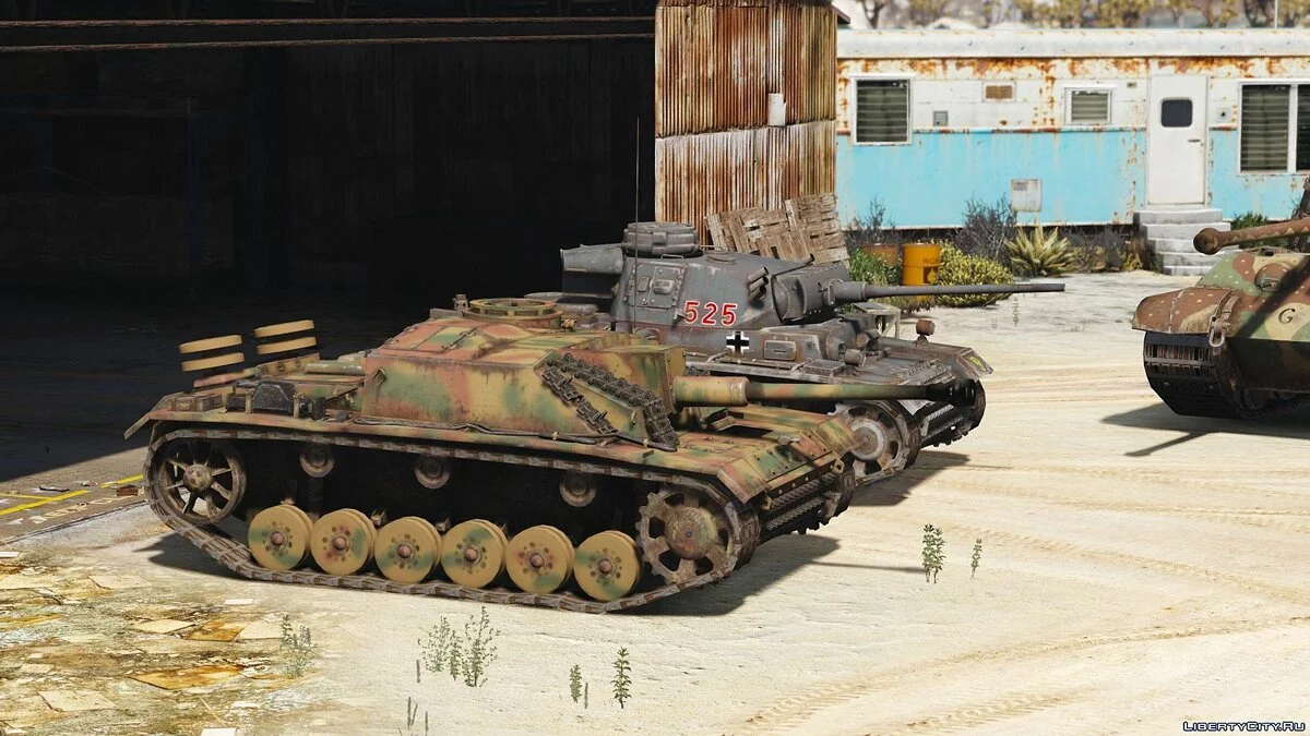 Sturmgeschütz III Ausf. G [Add-On | Tuning] 1.0 / GTA 5