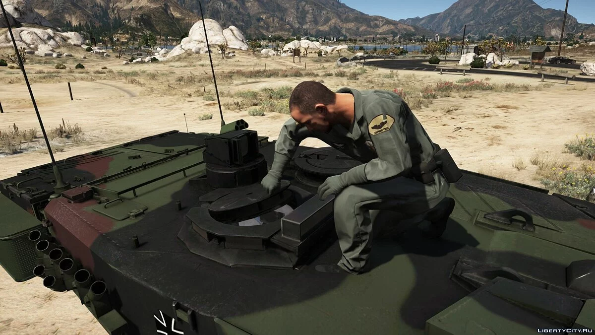 Leopard 2A7V [Add-On | Many visual tuning options] 1.0 / GTA 5