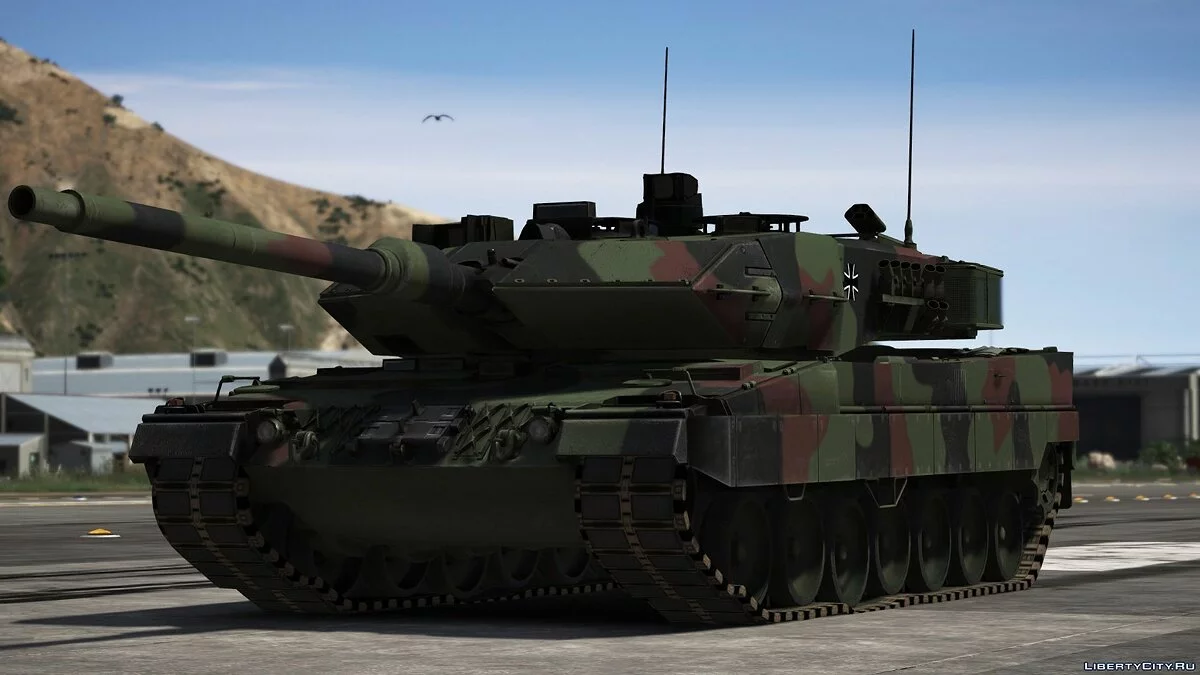 Leopard 2A7V [Add-On | Many visual tuning options] 1.0 / GTA 5
