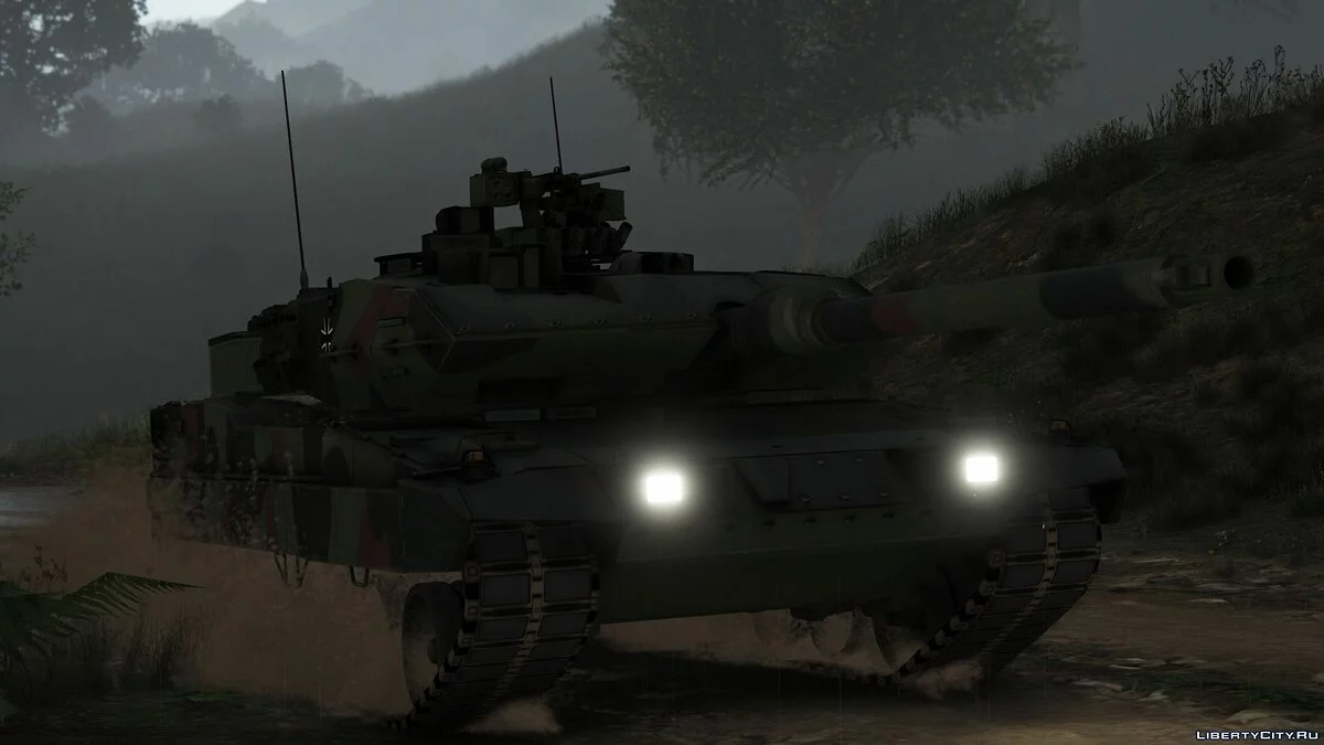 Leopard 2A7V [Add-On | Many visual tuning options] 1.0 / GTA 5