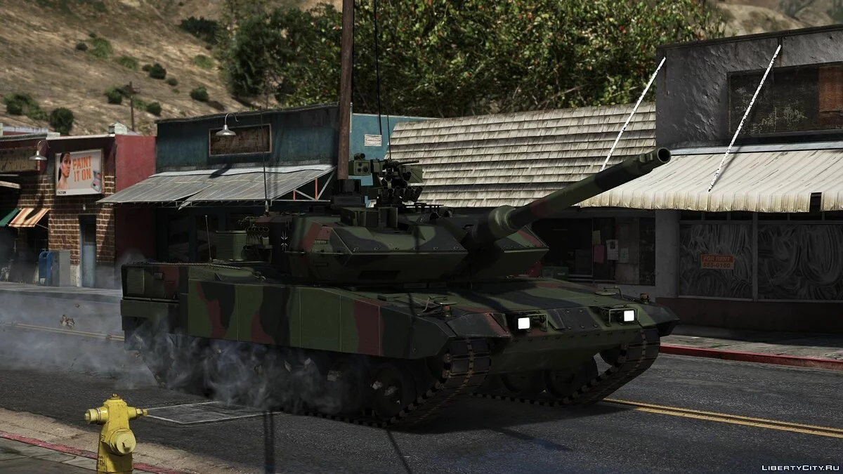 Leopard 2A7V [Add-On | Many visual tuning options] 1.0 / GTA 5
