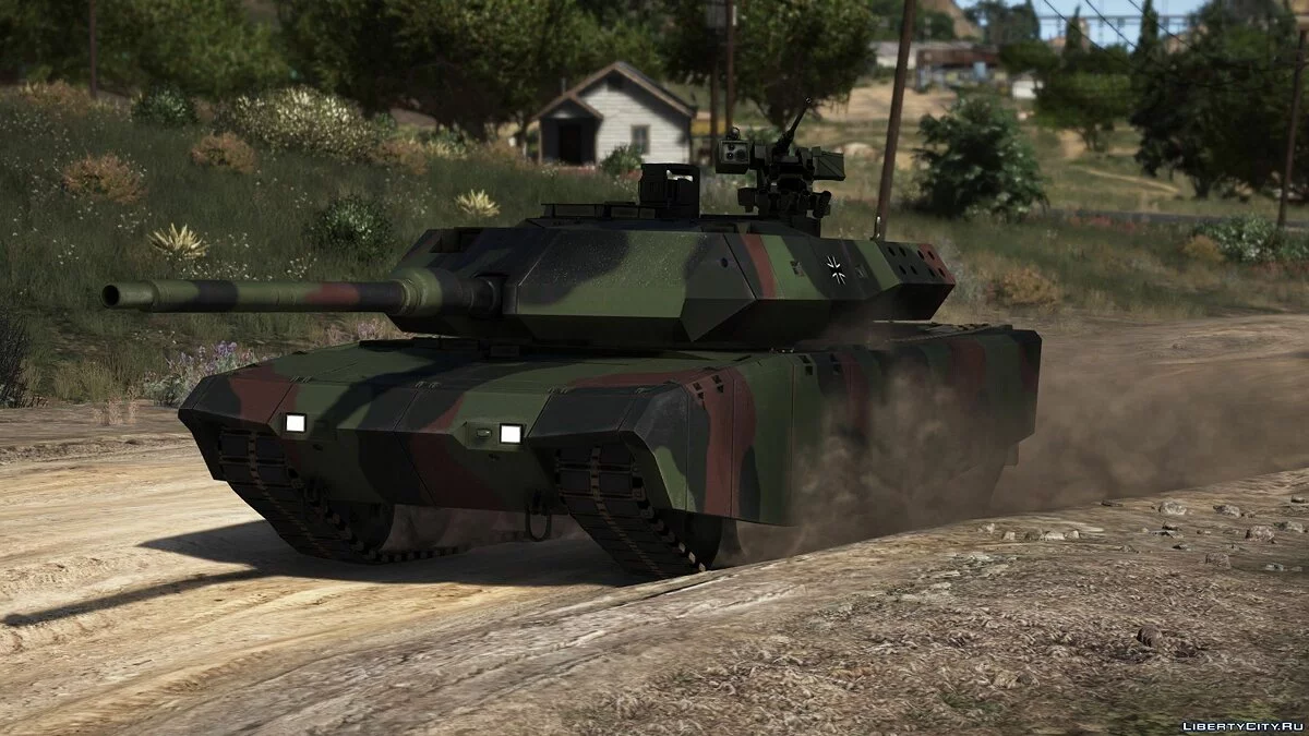 Leopard 2A7V [Add-On | Many visual tuning options] 1.0 / GTA 5