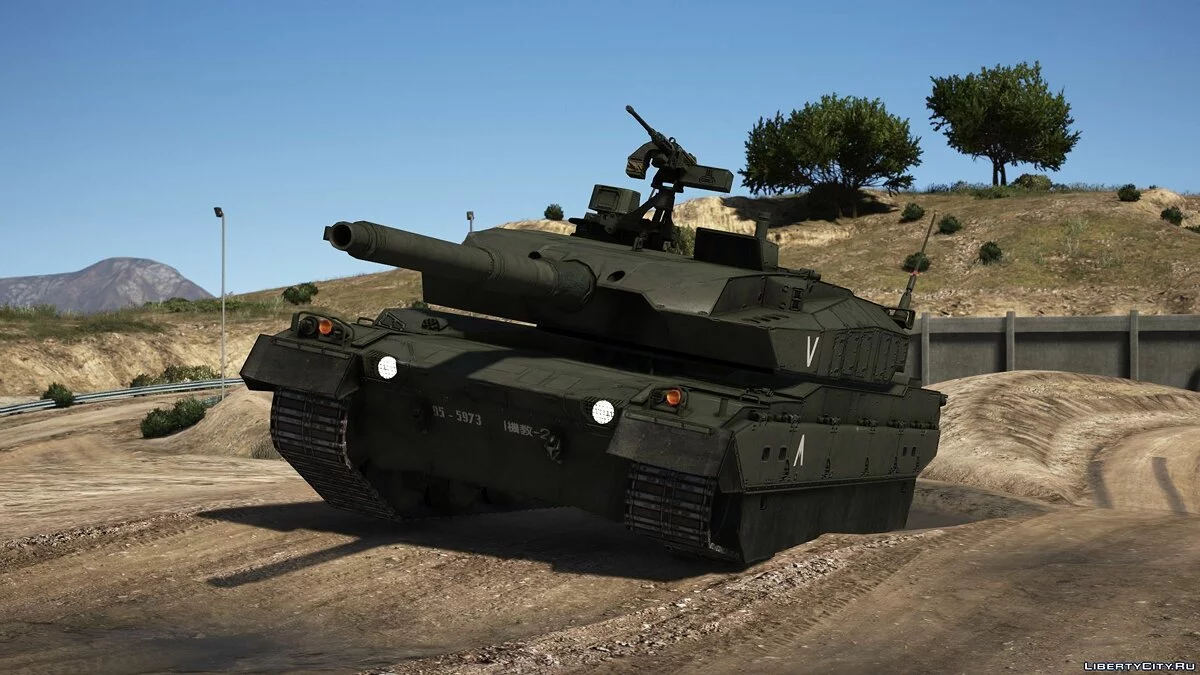 Type 10 Japanese MBT [Add-On | Working Hydraulics] 1.0  / GTA 5
