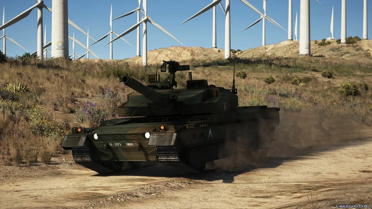 Type 10 Japanese MBT [Add-On | Working Hydraulics] 1.0  / GTA 5