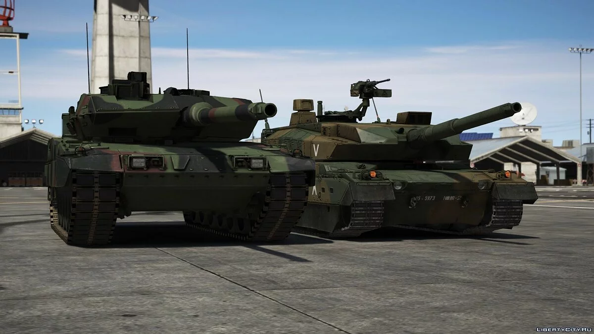 Type 10 Japanese MBT [Add-On | Working Hydraulics] 1.0  / GTA 5