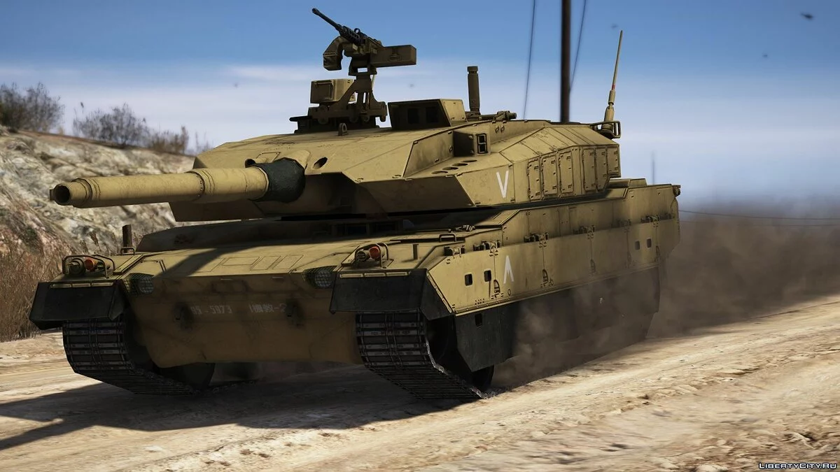 Type 10 Japanese MBT [Add-On | Working Hydraulics] 1.0  / GTA 5