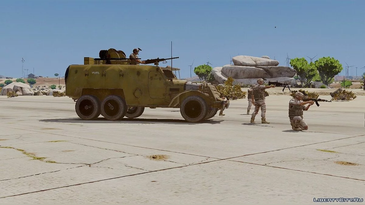 BTR-152 (AL WALID) APC [Add-on] 1 / GTA 5