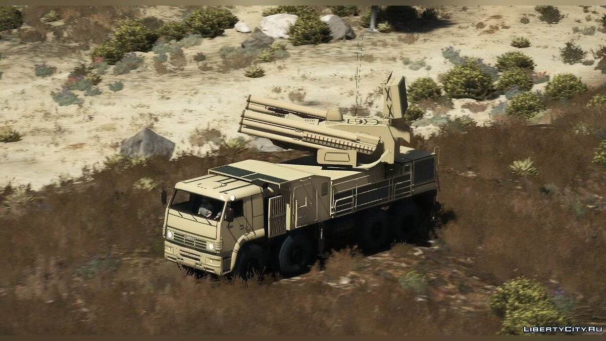 KAMAZ-6560 Pantsir-S1 [Add-on] - КамАЗ-6560 Панцирь-С1 / GTA 5