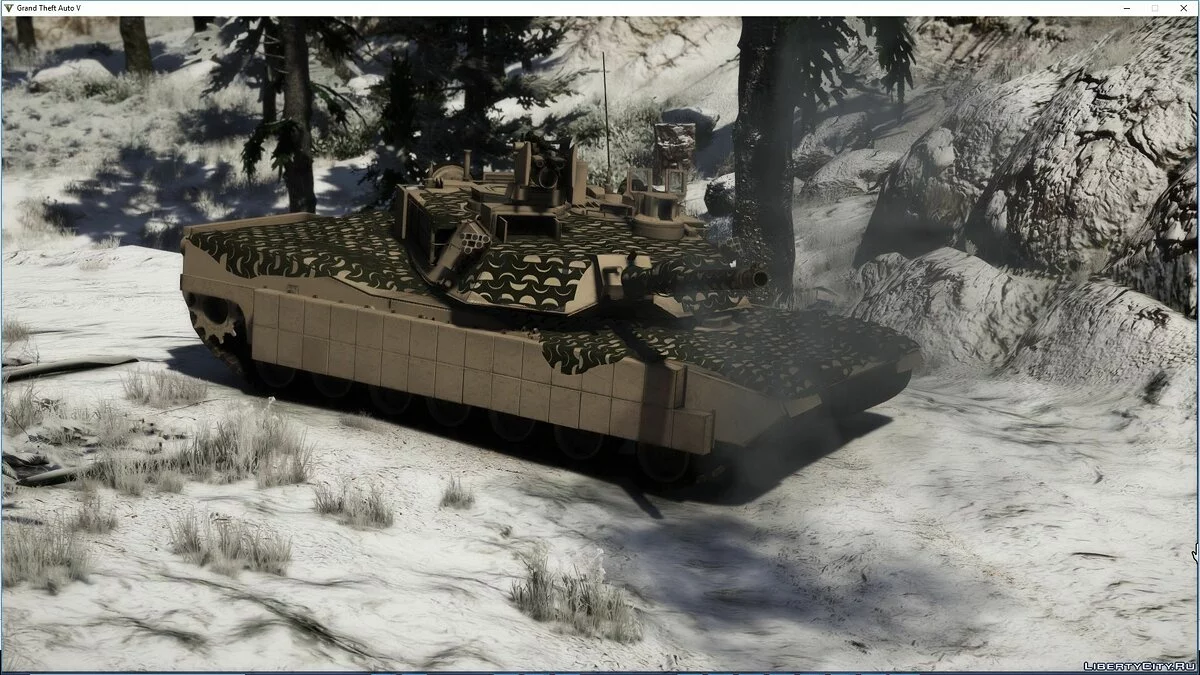 M1A2C Abrams mega pack [Lots of tuning | Add-On] 1.0 / GTA 5