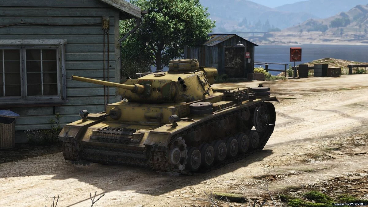 Немецкий танк времен Второй мировой войны / GTA 5
