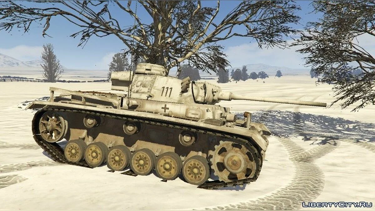 Сборник скинов для Panzer III WWII / GTA 5