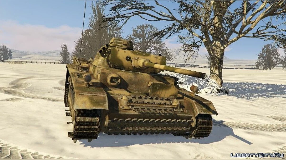 Сборник скинов для Panzer III WWII / GTA 5