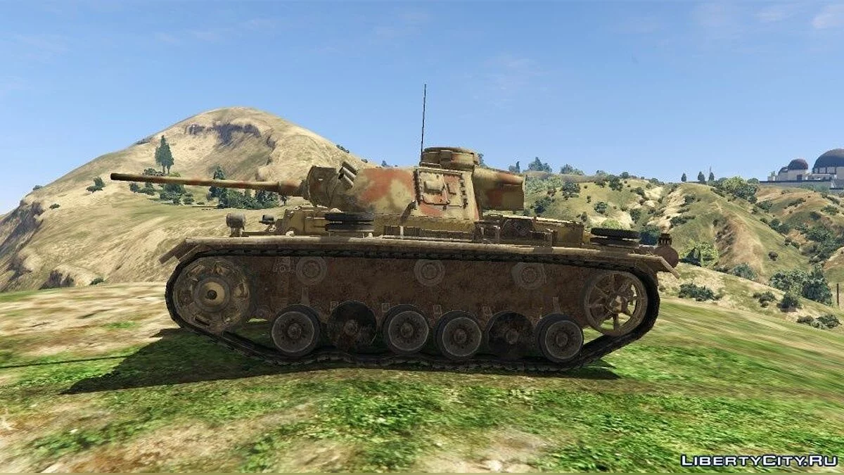 Сборник скинов для Panzer III WWII / GTA 5