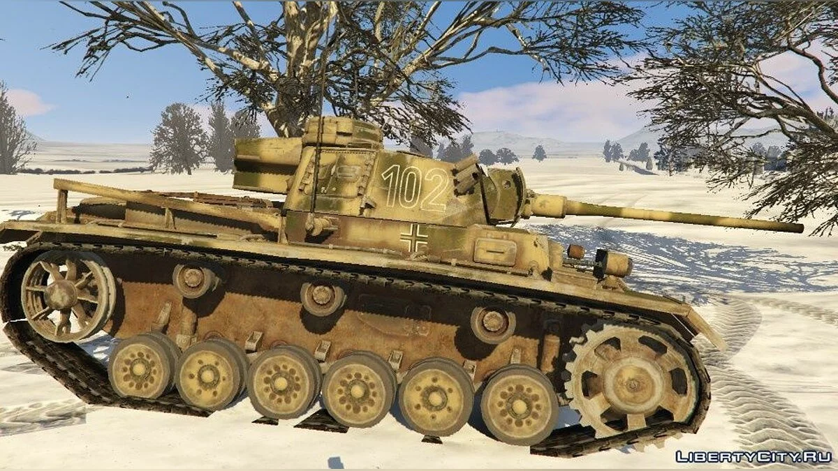 Сборник скинов для Panzer III WWII / GTA 5