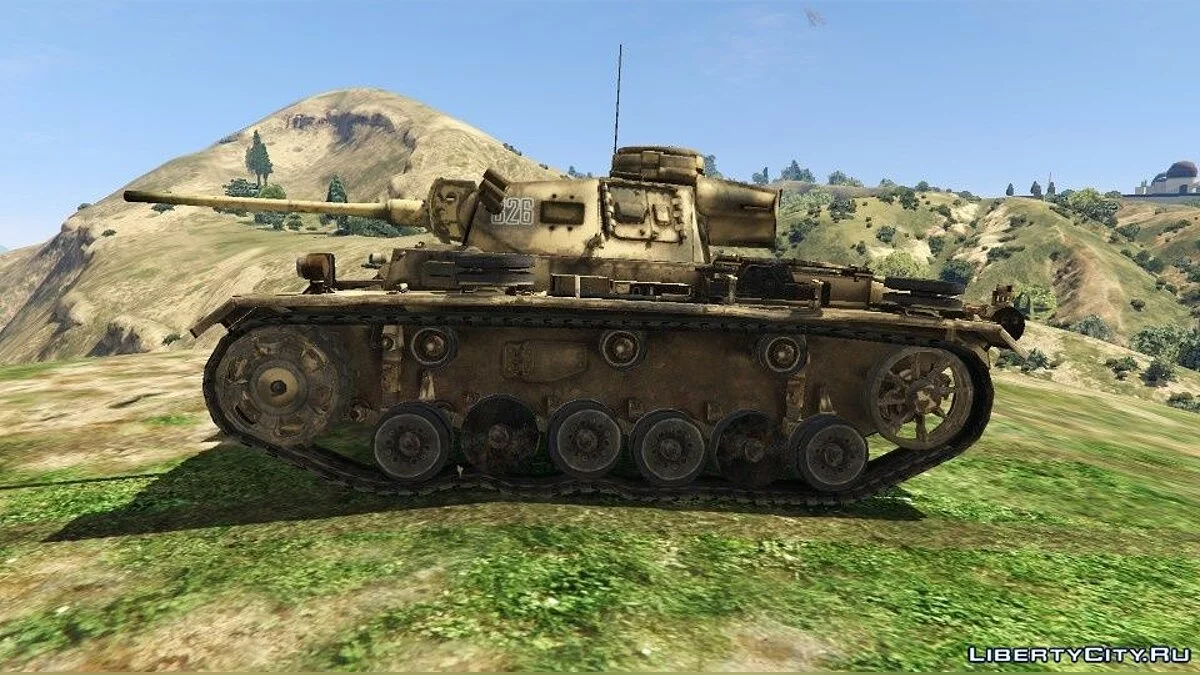 Сборник скинов для Panzer III WWII / GTA 5