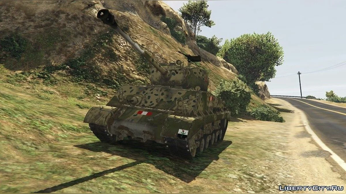 Новый скин для танка Sherman M4A3 76W / GTA 5