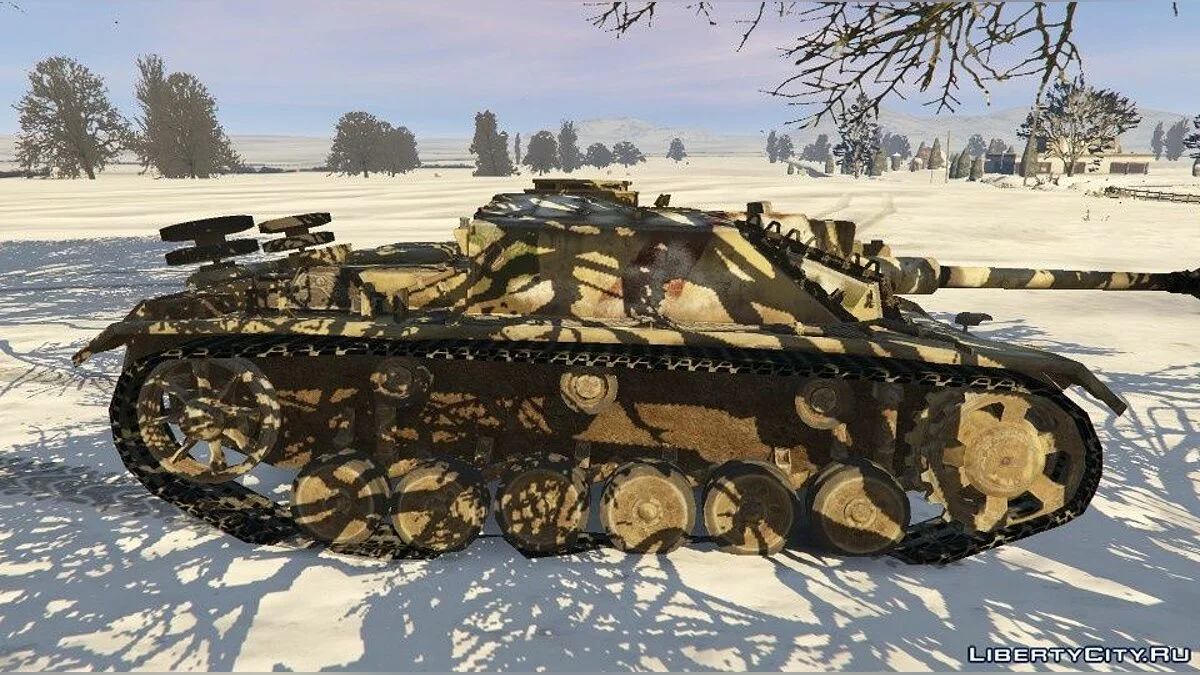 Новый скин для танка Stug 3 / GTA 5